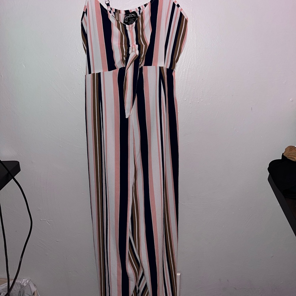 Striped Multicolor Jumpsuit